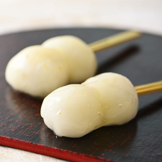 ゆずあまから団子